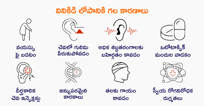 HEARING LOSS causes 